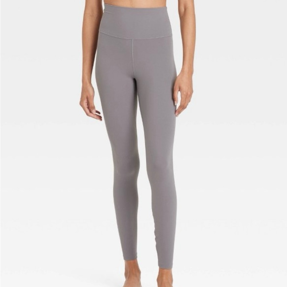 TARGET: Women's Everyday Soft High-Rise
Leggings - All In Motion- Grey XL